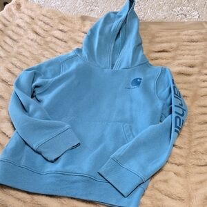 Carhartt Blue Hoodie Kids Small